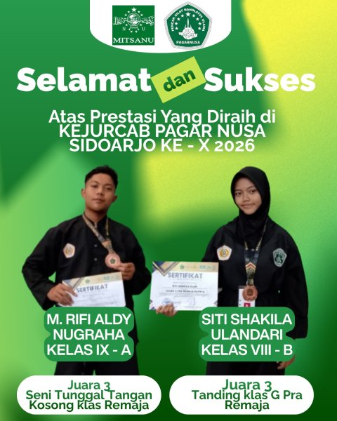 Juara 3 Pagar Nusa